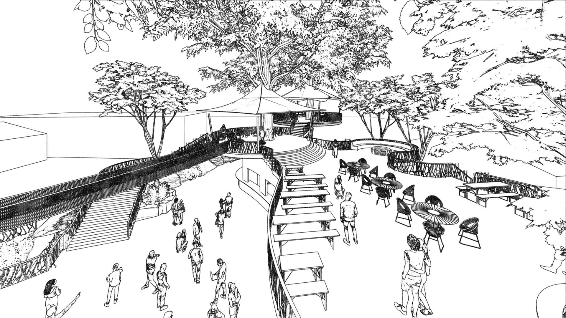 ye Old Mill Concept sketch